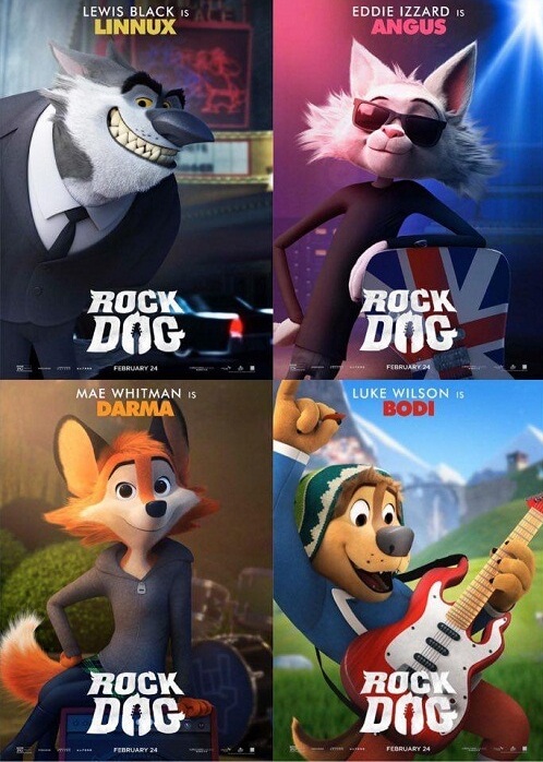 دانلود انیمیشن Rock Dog 2016